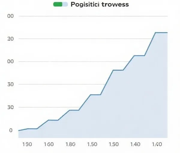 定位走势折线图